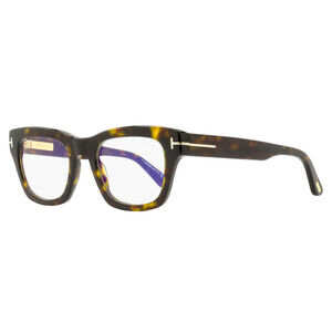 Tom Ford Blue Block Signature Eyeglasses TF6036-B 052 Dark Havana 52mm FT6036